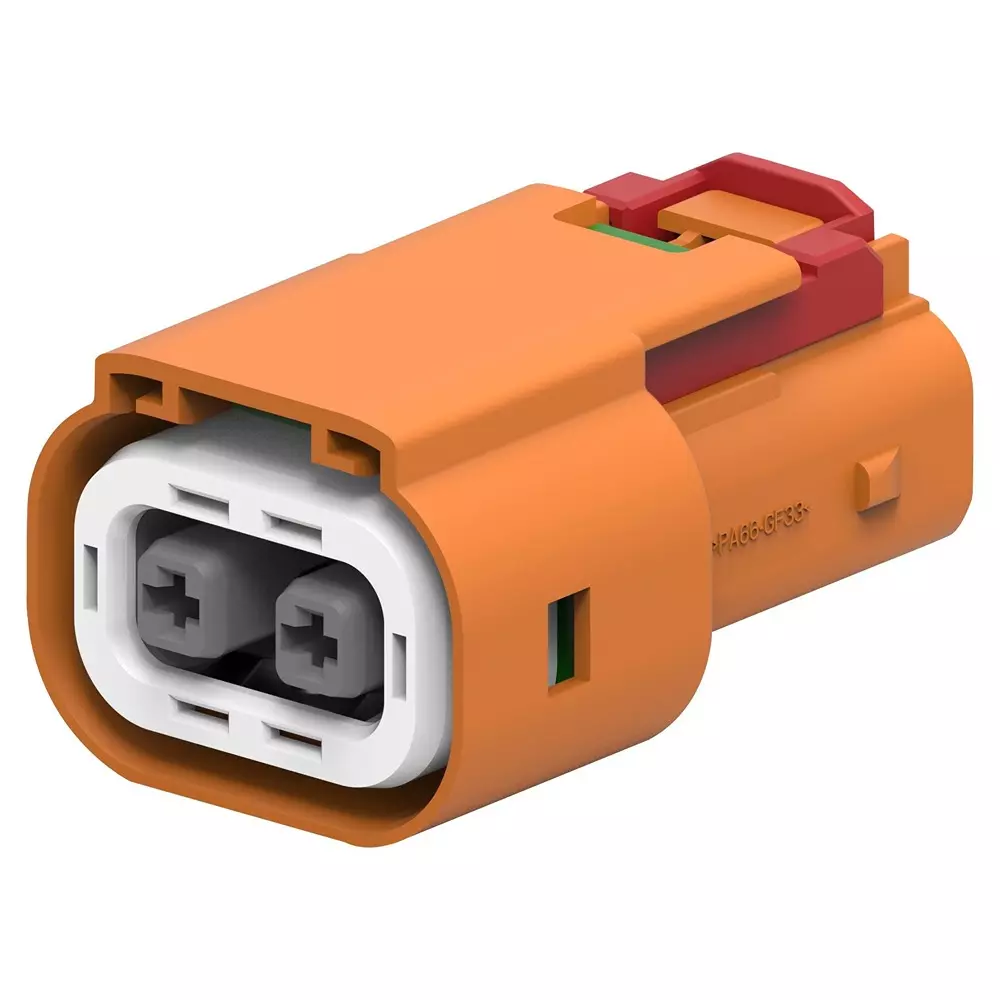 TE CONNECTIVITY Automotive Conn Housing, Plug, 2Pos, 4-2103177-4