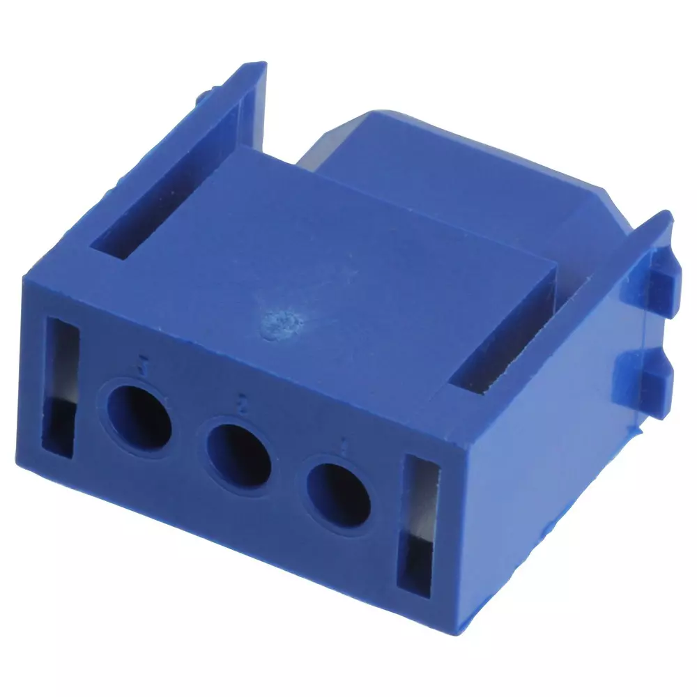 POSITRONIC RECTNGLR PWR HOUSING, RCPT, 3POS, CABLE, PLA03F0000/AA.