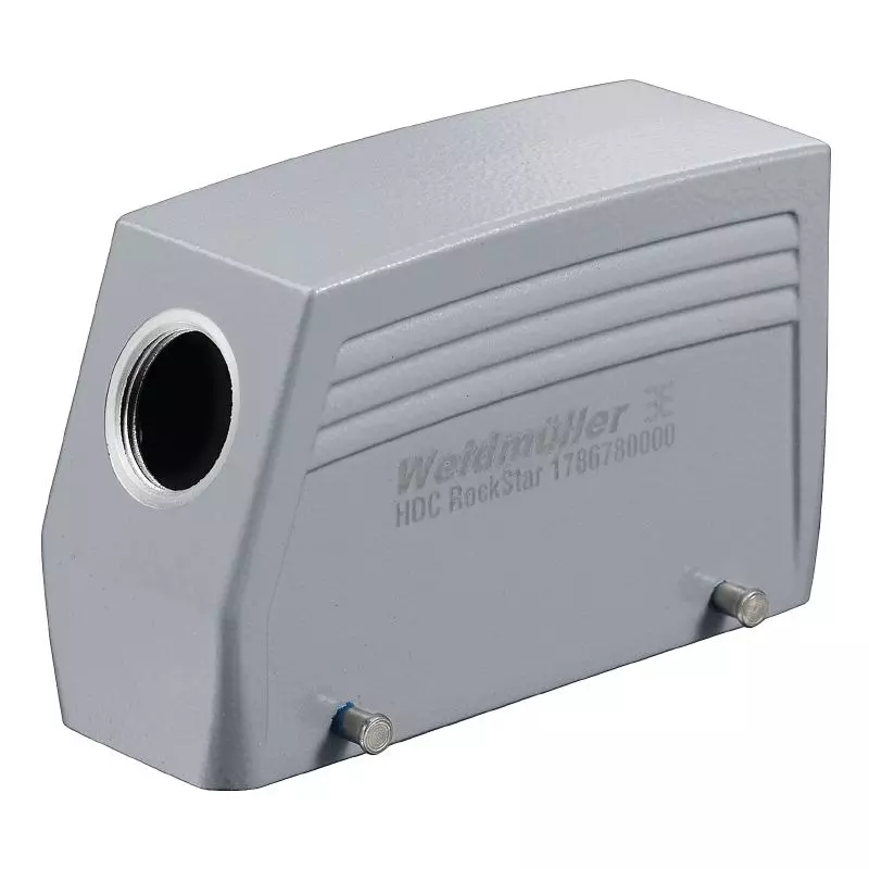Weidmuller HDC Enclosure Cable Entry From Side, Plugged In Condition, Installation Size 8 and IP65 Rating, HDC 64D TSBU 1PG29G