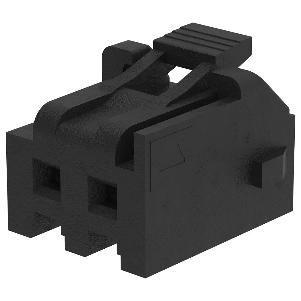 Molex Connector Housing 3 mm Pitch Spacing 2 Ways, 209209-0002 (Pack of 10)