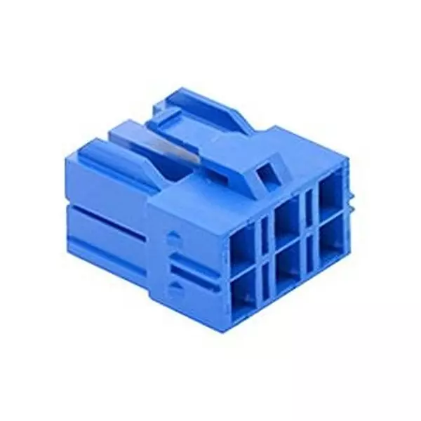 MOLEX Connector Housing 6 Ways Positions Receptacle Gender, 151207-2601 (Pack of 6000)
