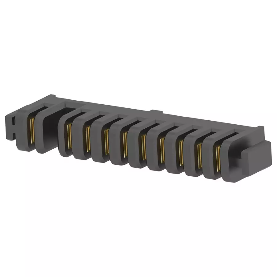 AMP - TE CONNECTIVITY BTB CONNECTOR, RCPT, 10POS, 1ROW, 1-1674231-1.