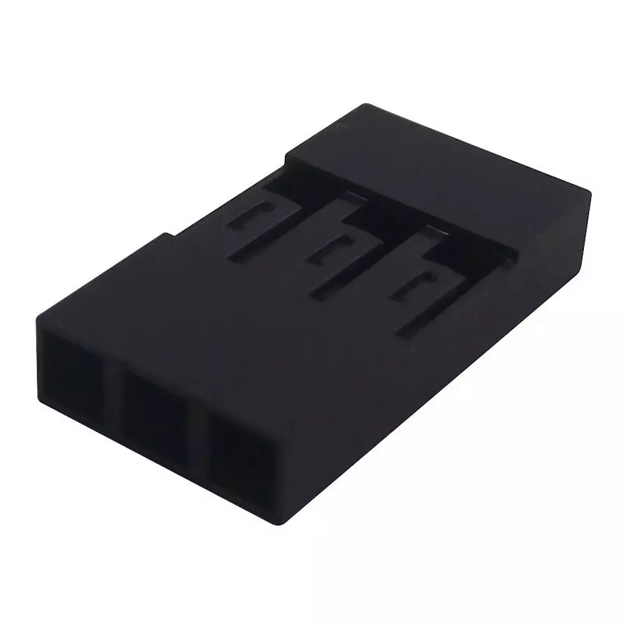 AMPHENOL COMMUNICATIONS SOLUTIONS HOUSING, RECEPTACLE, 2.54MM, 3WAY, 65039-034LF (Pack of 10)