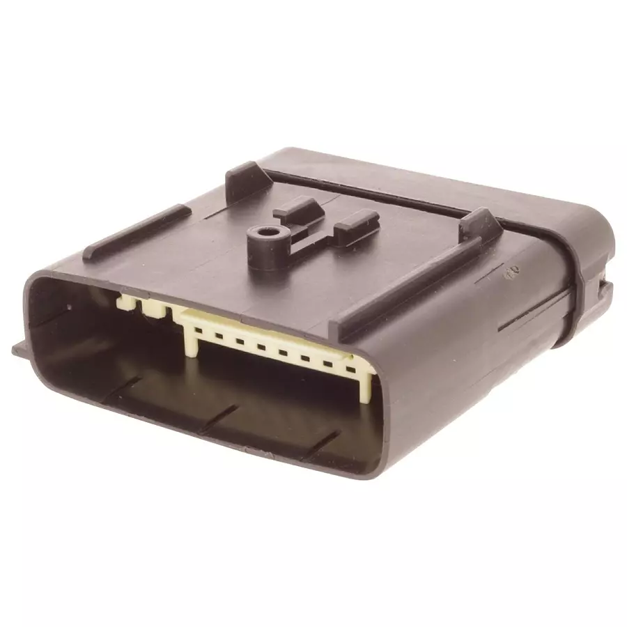 APTIV / DELPHI PLUG HOUSING, 24POS, IP69K, PBT GF, 13672210