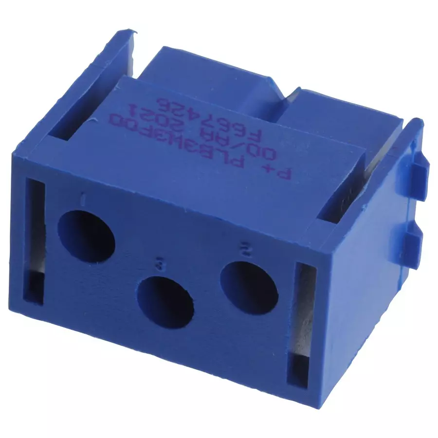 POSITRONIC RECTNGLR PWR HOUSING, RCPT, 3W3, CABLE, PLB3W3F0000/AA.