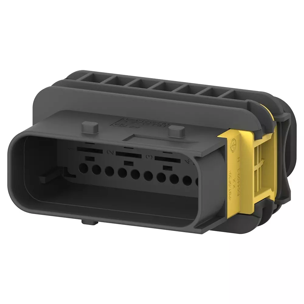 TE CONNECTIVITY Automotive Conn Housing, Plug, 4Pos, 1-1564534-1