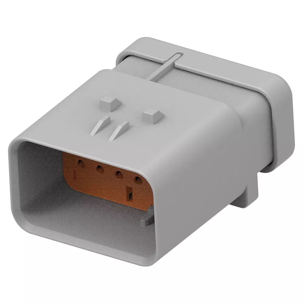 TE CONNECTIVITY Automotive Housing, Rcpt, 12Pos, Key D, 2320918-4