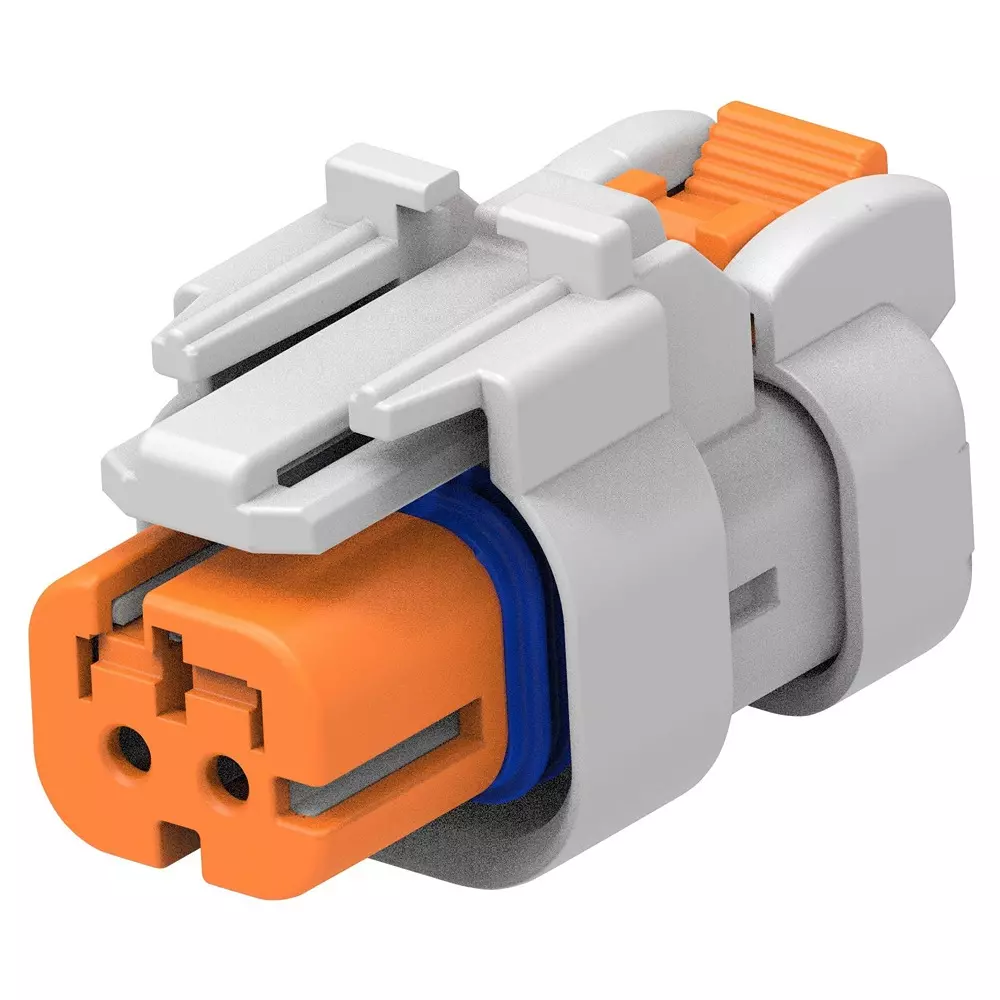 TE CONNECTIVITY Automotive Housing, Plug, 2Pos, Key D, 2320932-4