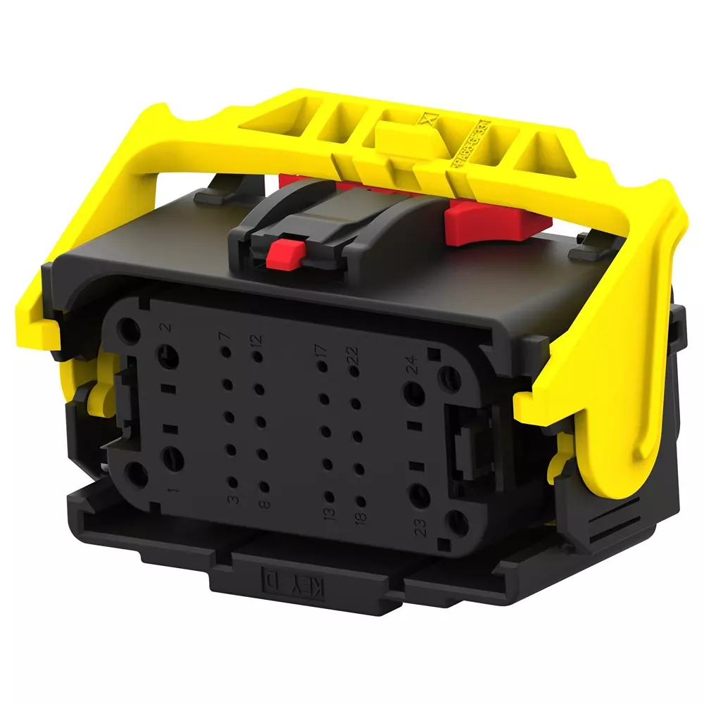 TE CONNECTIVITY Automotive Housing, Plug, 24Pos, 25A, 2203859-4.