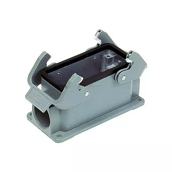 Harting Han Connector Housing M25 Side Entry Aluminium Die-Cast 10 B Size, 19300101231