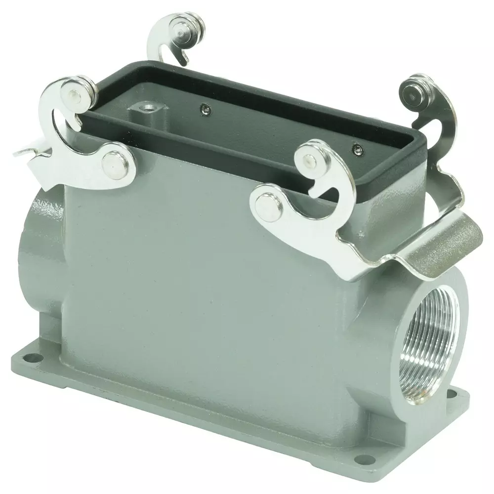 MULTICOMP PRO Heavy Duty Connector Aluminium Body 16 B Rectangular Shell Size, MP009409