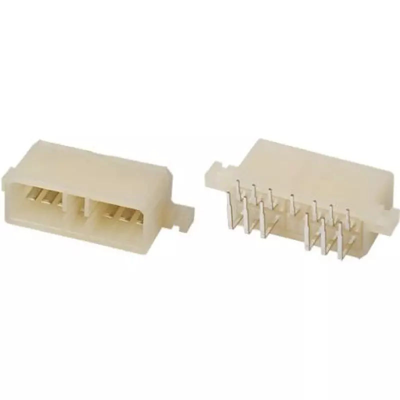TE CONNECTIVITY Female Connector Housing 2 Lines, 171882-1 (Pack of 8)