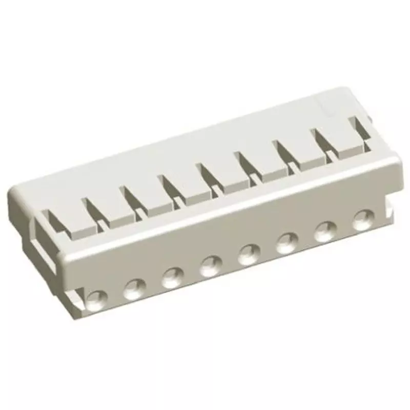 TE CONNECTIVITY Female Connector Housing 8 Pole, 179228-8 (Pack of 10)