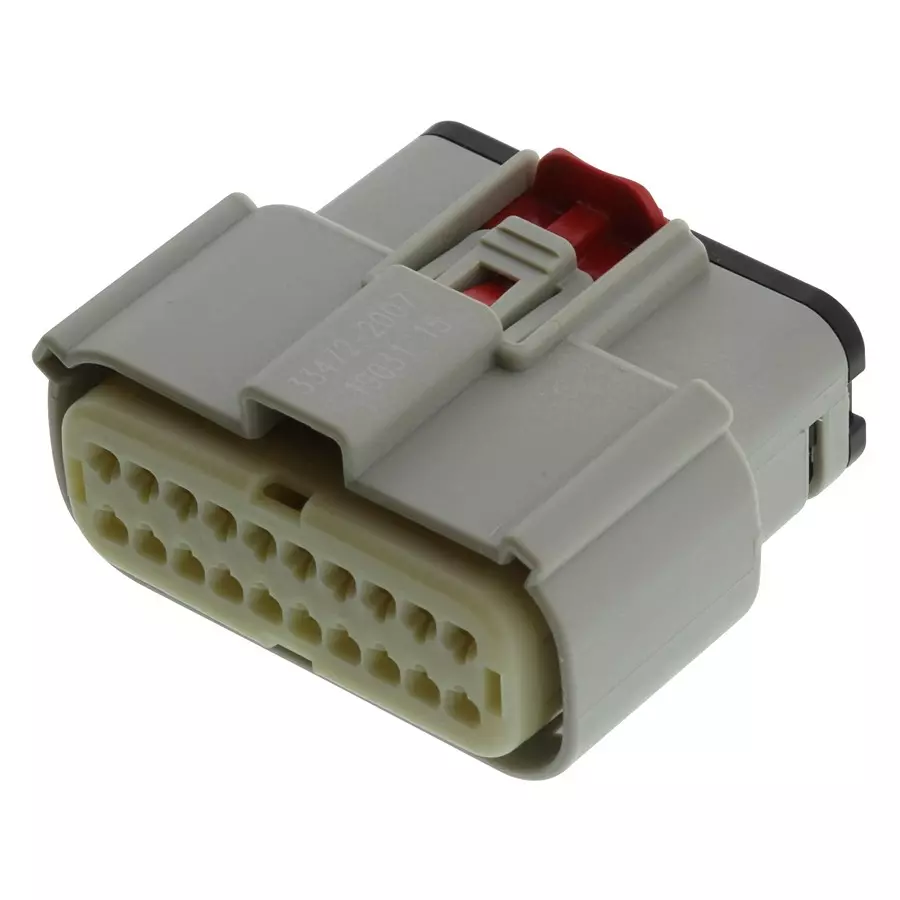 MOLEX Automotive Connector Housings AUTOMOTIVE HOUSING, RCPT, 20POS, 22A 33472-2007
