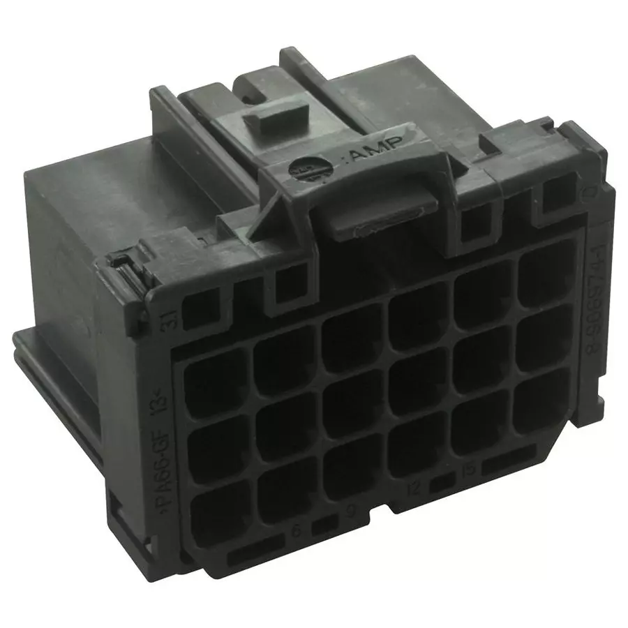 AMP - TE CONNECTIVITY HOUSING, RCPT, MCP 2.8 CONTACT, 7-968974-1