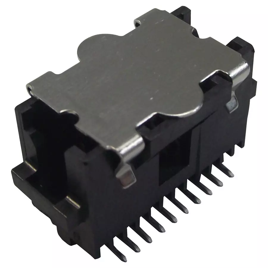 AMP - TE CONNECTIVITY BTB CONN, RCPT, 10POS, 2ROW, 2.54MM, 5-147105-5