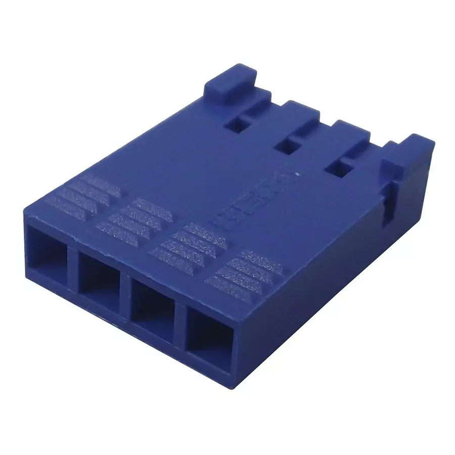 AMPHENOL COMMUNICATIONS SOLUTIONS CONNECTOR, RECEPTACLE, 2.54MM, 4WAY, 65240-004LF (Pack of 10)