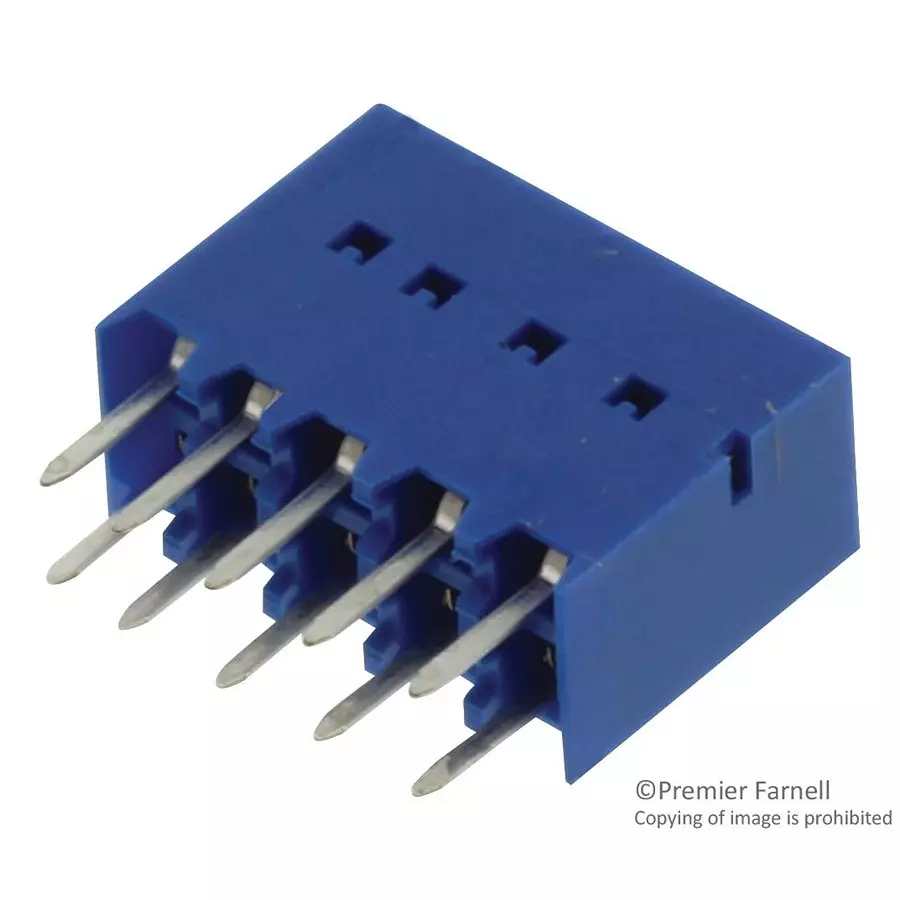 AMPHENOL COMMUNICATIONS SOLUTIONS CONNECTOR, RCPT, 10POS, 2ROW, 2.54MM, 87606-305LF