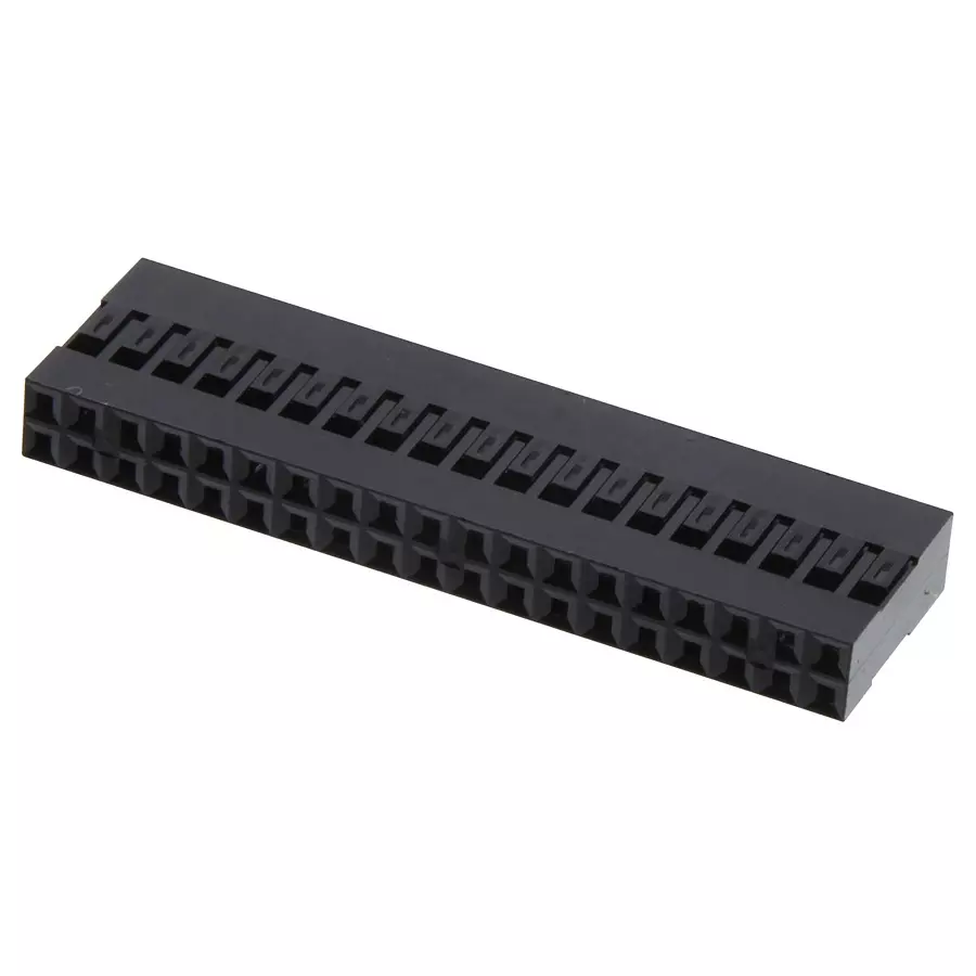 AMPHENOL COMMUNICATIONS SOLUTIONS CONNECTOR HOUSING, RCPT, 38POS, 2.54MM, 65043-018LF