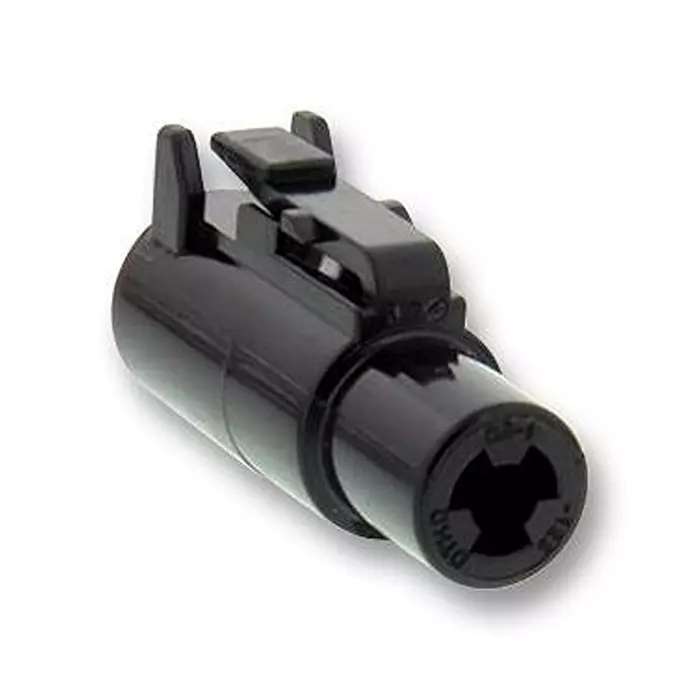 DEUTSCH - TE CONNECTIVITY CONN HOUSING, PLUG, 1POS, THERMOPLASTIC, DTHD06-1-12S