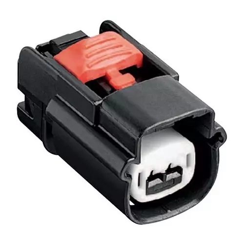 APTIV / DELPHI HOUSING CONN, RCPT, 2POS, PBT GF, BLACK, 15514573