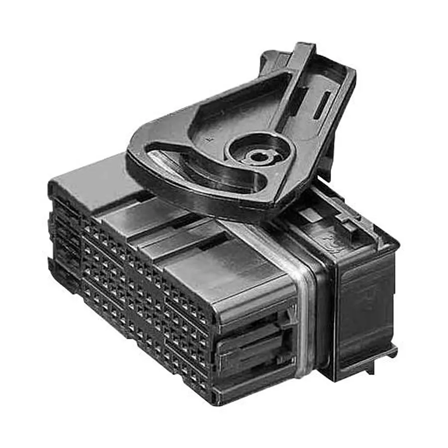APTIV / DELPHI RCPT HOUSING, 64POS, PBT GF, GREY, 33500503