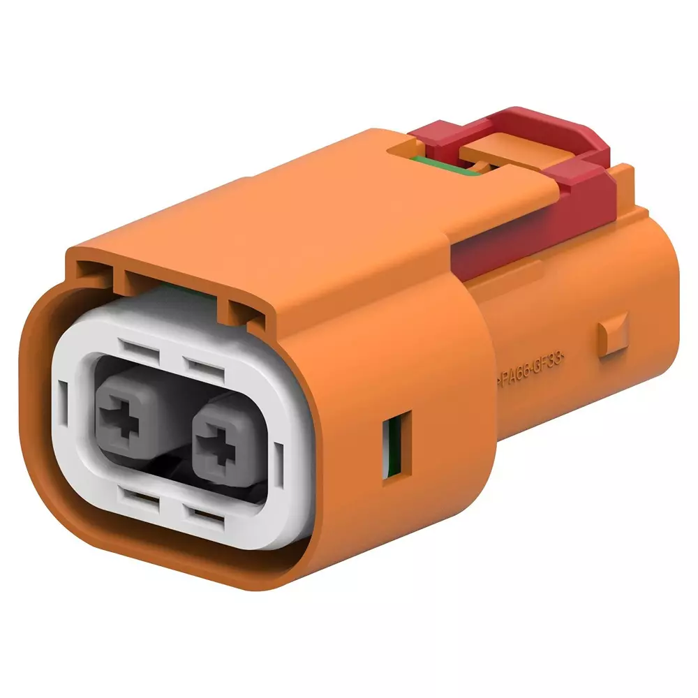 TE CONNECTIVITY Automotive Conn Housing, Plug, 2Pos, 4-2103177-1