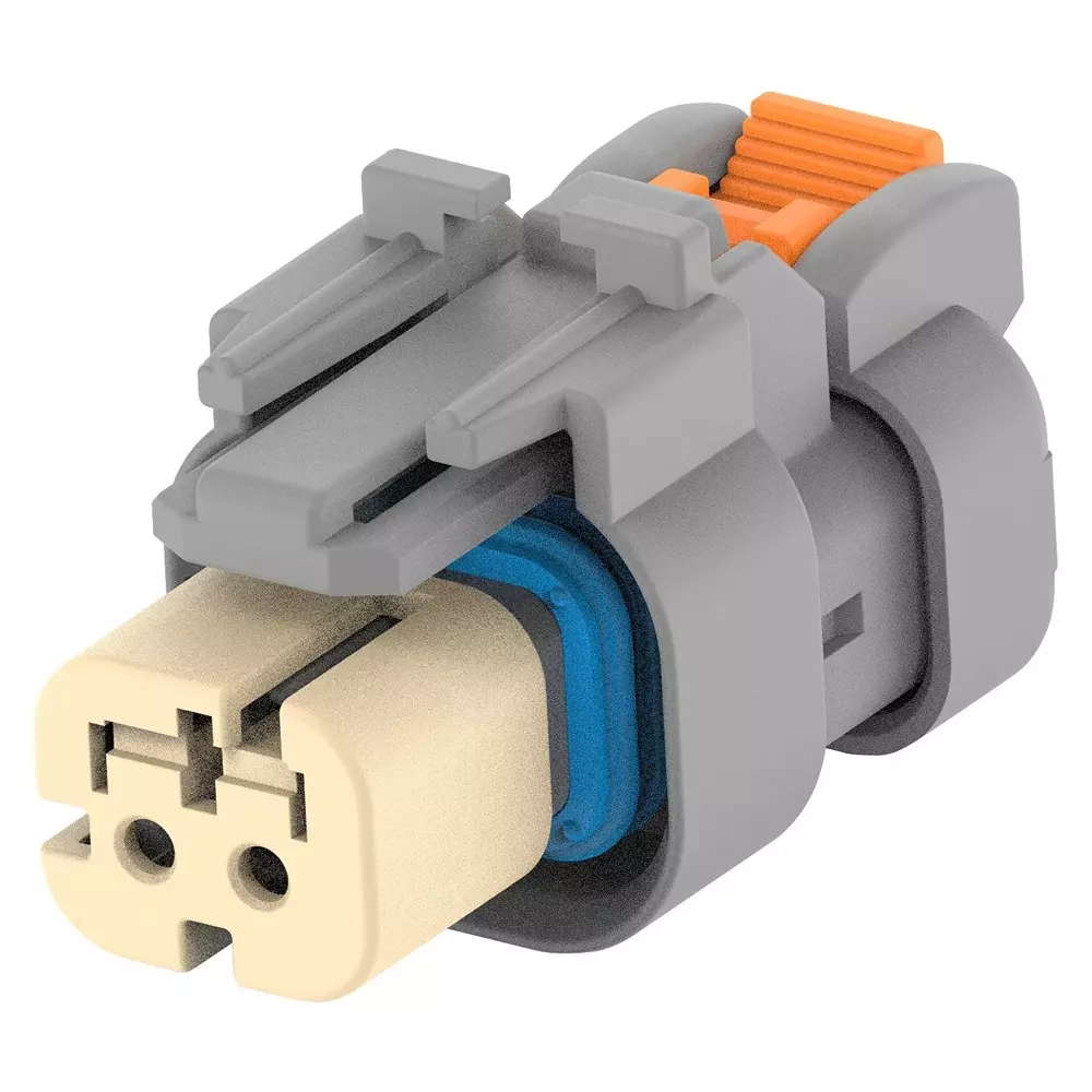 TE CONNECTIVITY Automotive Housing, Plug, 2Pos, Key A, 2320932-1