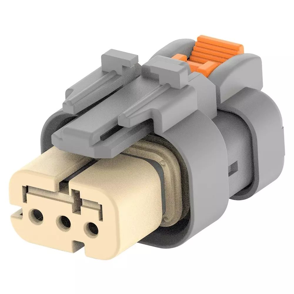 TE CONNECTIVITY Automotive Housing, Plug, 3Pos, Key A, 2320933-1