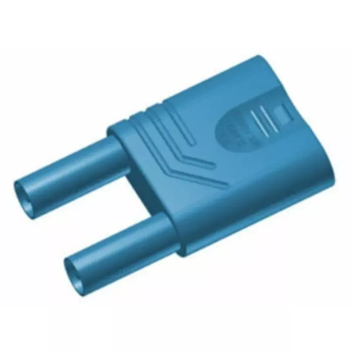 HIRSCHMANN TEST AND MEASUREMENT Banana Connector Blue male 4 mm Unsprung Socket Termination 32A 1kV, 932200102 (Pack of 25)