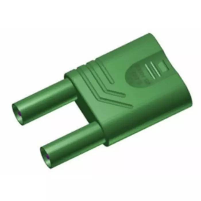 HIRSCHMANN TEST AND MEASUREMENT Banana Connector Green male 4 mm Unsprung Socket Termination 32A 1kV, 932200104