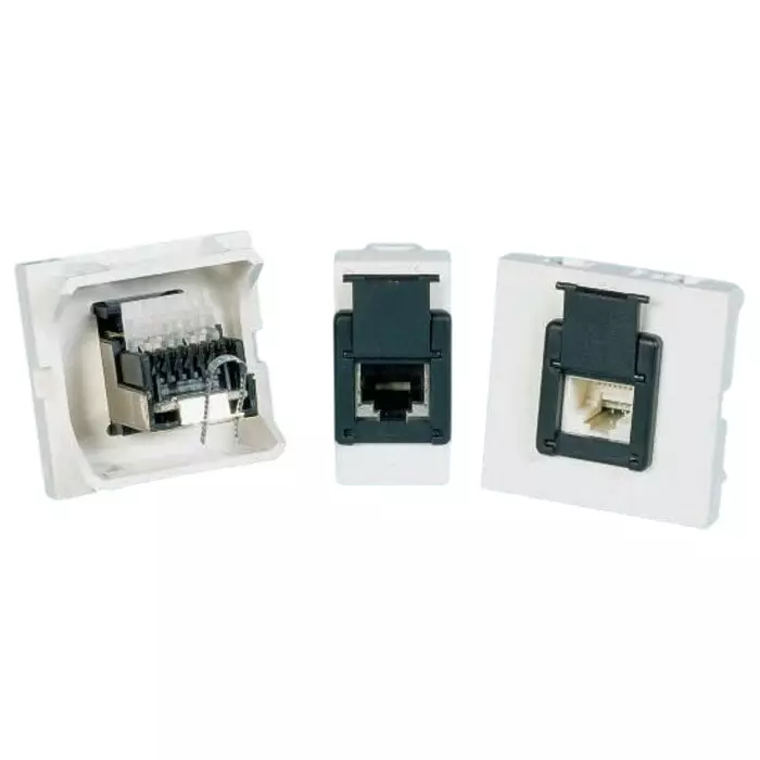 Decelect Female RJ45 Connector Cat5 FTP Shield Straight, SPE190691