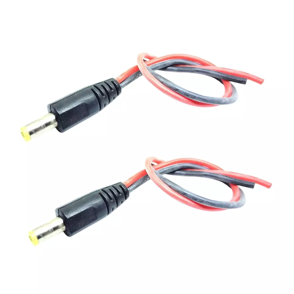 invento-male-dc-jack-plug-55x21-mm-150-mm-length-20-awg-gauge-with-silicone-wire-isc-3004-1-pack-of-2-pcs