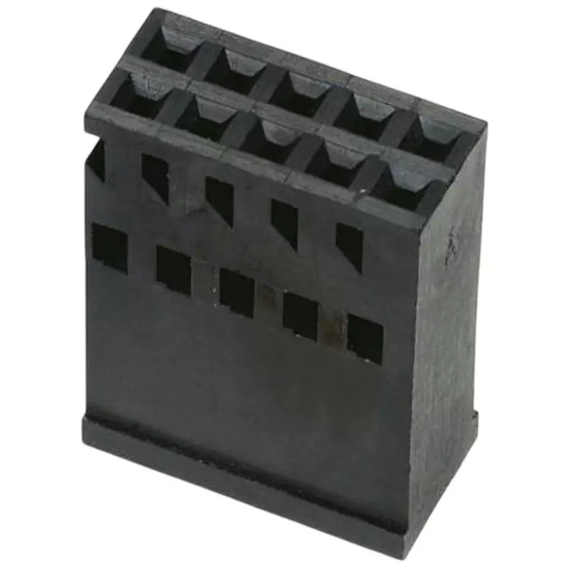 TE CONNECTIVITY Female Connector Housing 2 Lines, 926209-5 (Pack of 10)