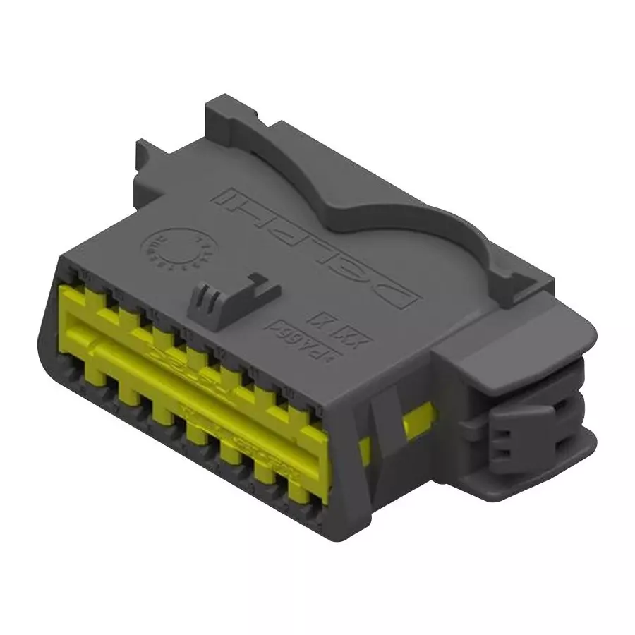 APTIV / DELPHI Automotive Connector Housing 16 Ways Receptacle, 13800154