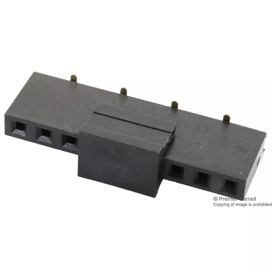 MULTICOMP PRO PCB Receptacles CONNECTOR, RCPT, 9POS, 1ROW, 2.54MM, 2212SM-09G-75-B1-PCR