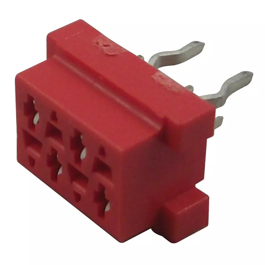 AMP - TE CONNECTIVITY CONNECTOR, RCPT, 4POS, 2ROW, 1.27MM, 215079-4 (Pack 2500)