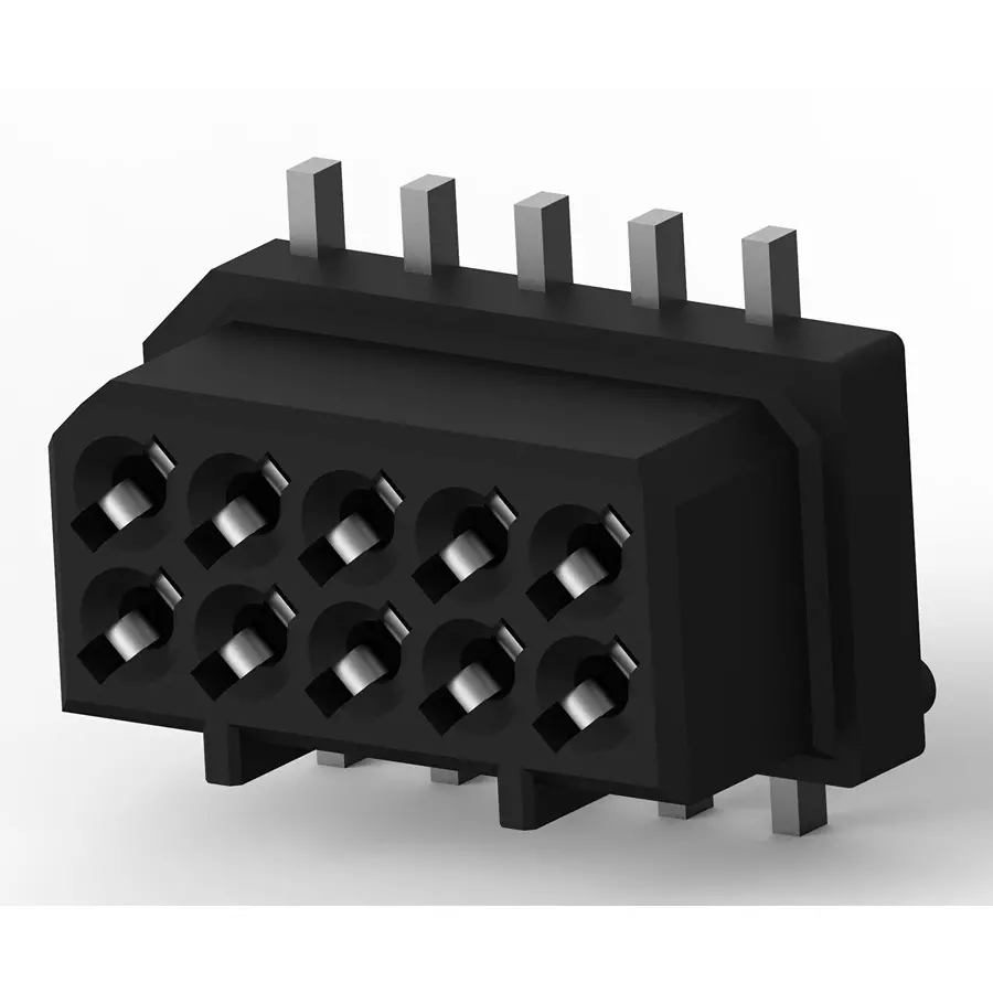 AMP - TE CONNECTIVITY BTB CONN, RCPT, 10POS, 2ROW, 1.25MM, 4-175638-0