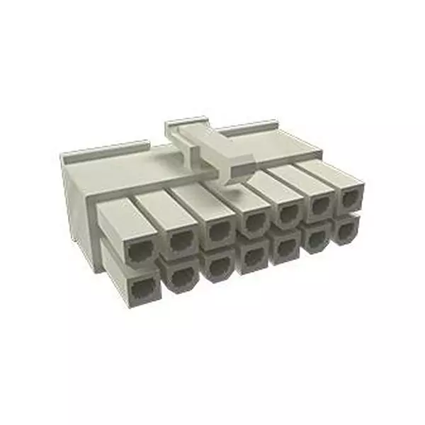 AMPHENOL COMMUNICATIONS SOLUTIONS CONNECTOR HOUSING, RCPT, 6POS, 4.2MM, 10127815-06LF