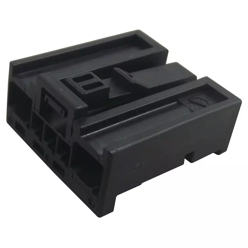 TE CONNECTIVITY Receptacle Housing, 5Pos, Pbt Gf, Black, 1379217-3 (Pack of 10)