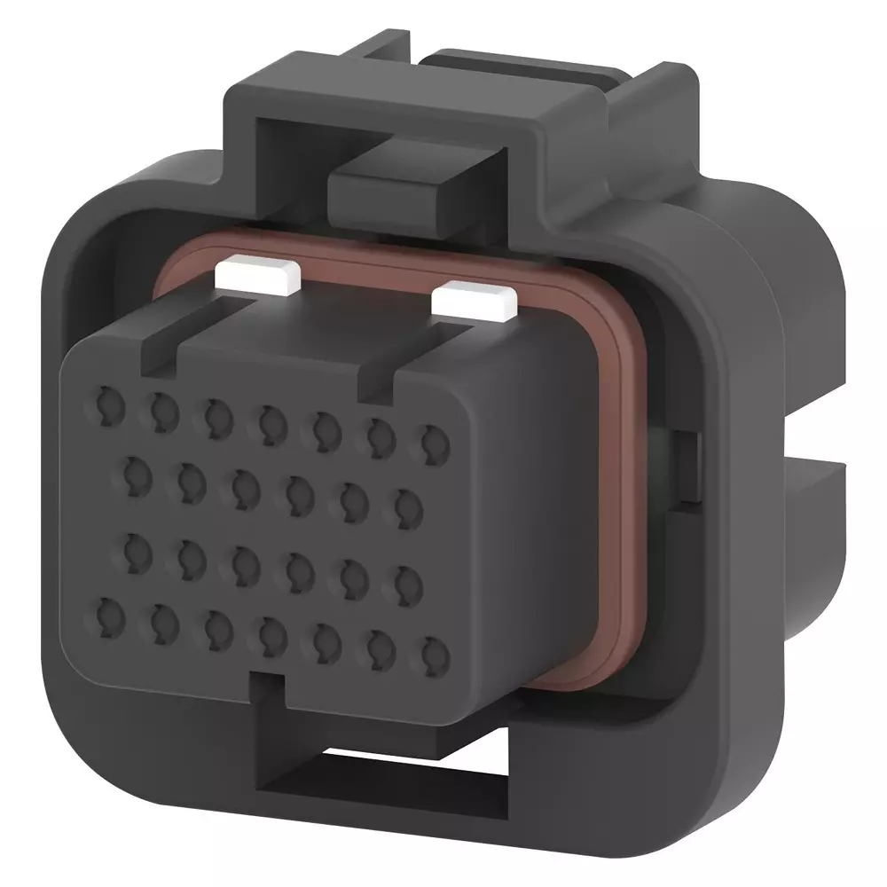 TE CONNECTIVITY Automotive Conn Housing, Rcpt, 26Pos, 2-1437285-2