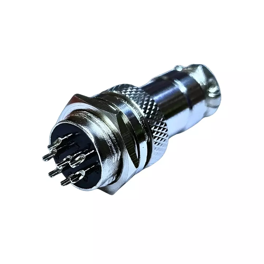SETMI INDIA GX16 Aviation Plug & Socket Connector 16 mm 7-Pin Circular AC/DC 125-250 V