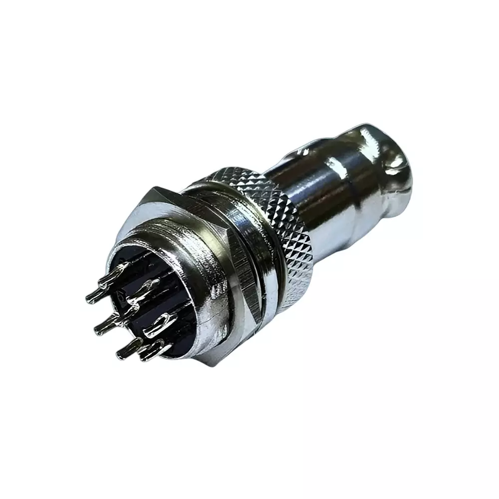 SETMI INDIA GX16 Aviation Plug & Socket Connector 16 mm 8-Pin Circular AC/DC 125-250 V