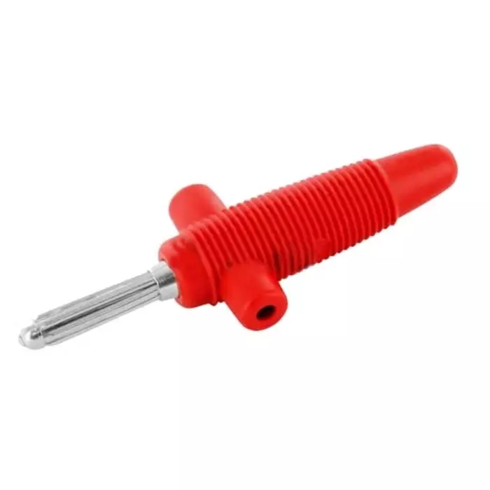 HIRSCHMANN TEST AND MEASUREMENT Banana Plug Red male 4 mm Connector Solder Termination 30A 60V DC Nickel Plating, 931667101 (Pack of 500)