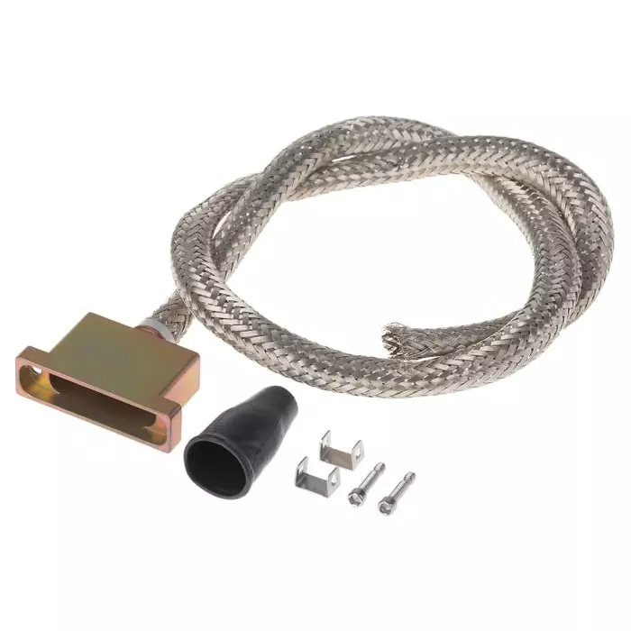 RS Pro Aluminium D Sub Backshell 51 Way