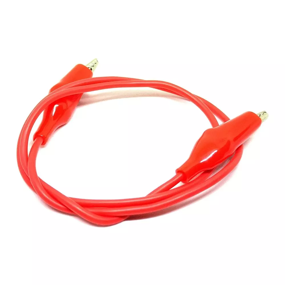 invento-double-ended-mini-crocodile-alligator-clip-with-20-awg-500-mm-length-05-sqmm-silicone-wire-red-isc-3019-1-pack-of-2-pcs