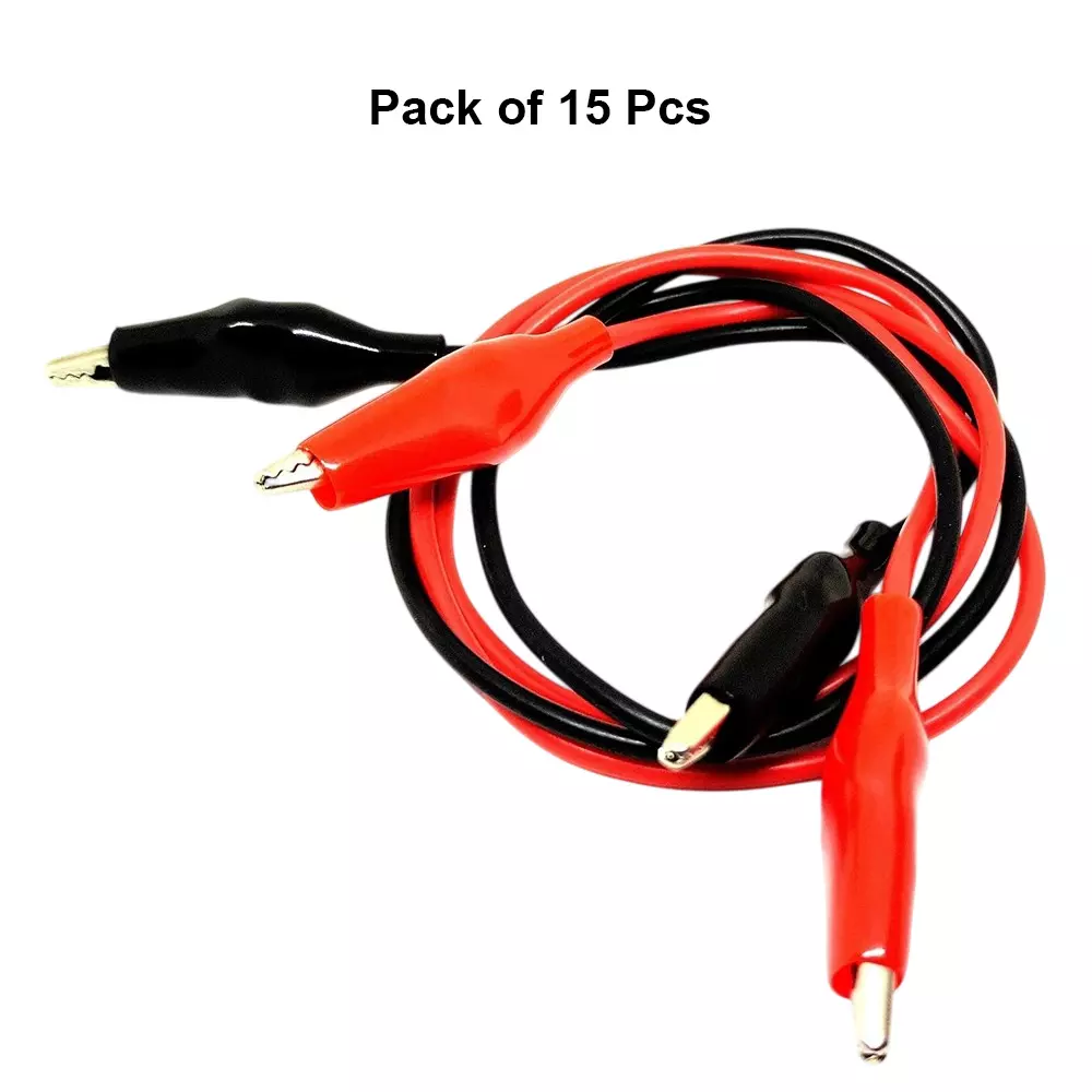 invento-double-ended-mini-crocodile-alligator-clip-with-20-awg-500-mm-length-05-sqmm-silicone-wire-black-red-isc-3020-6-pack-of-15-pcs