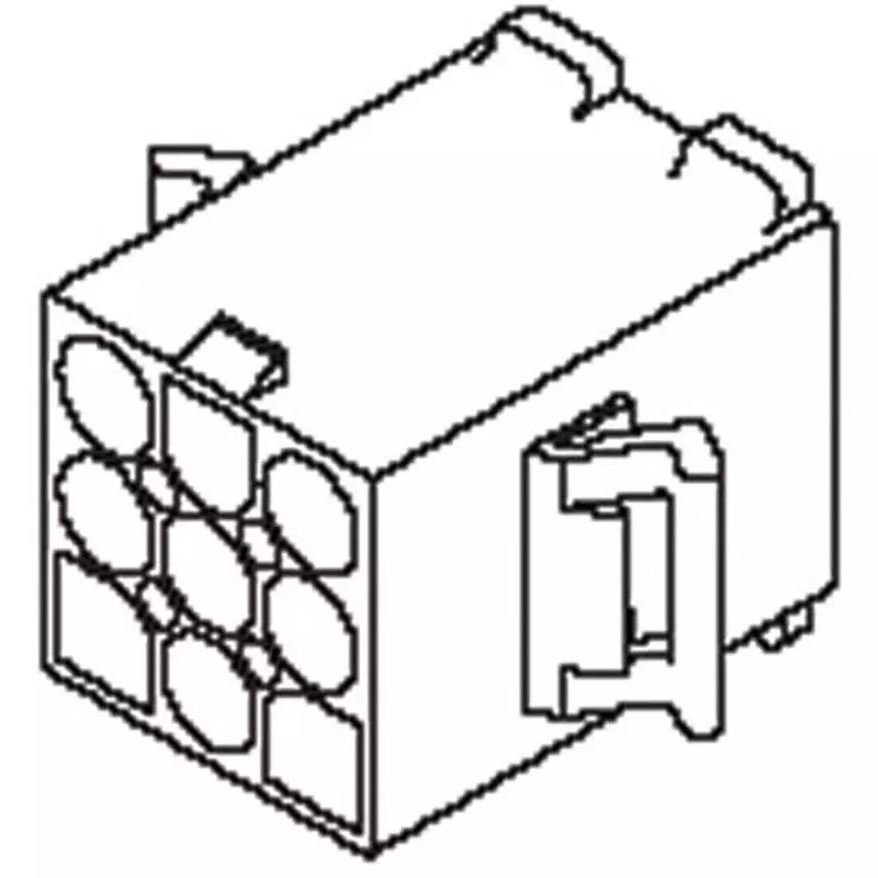 Molex Connector Housing 127x18 mm LengthxHeight, 19-09-2069