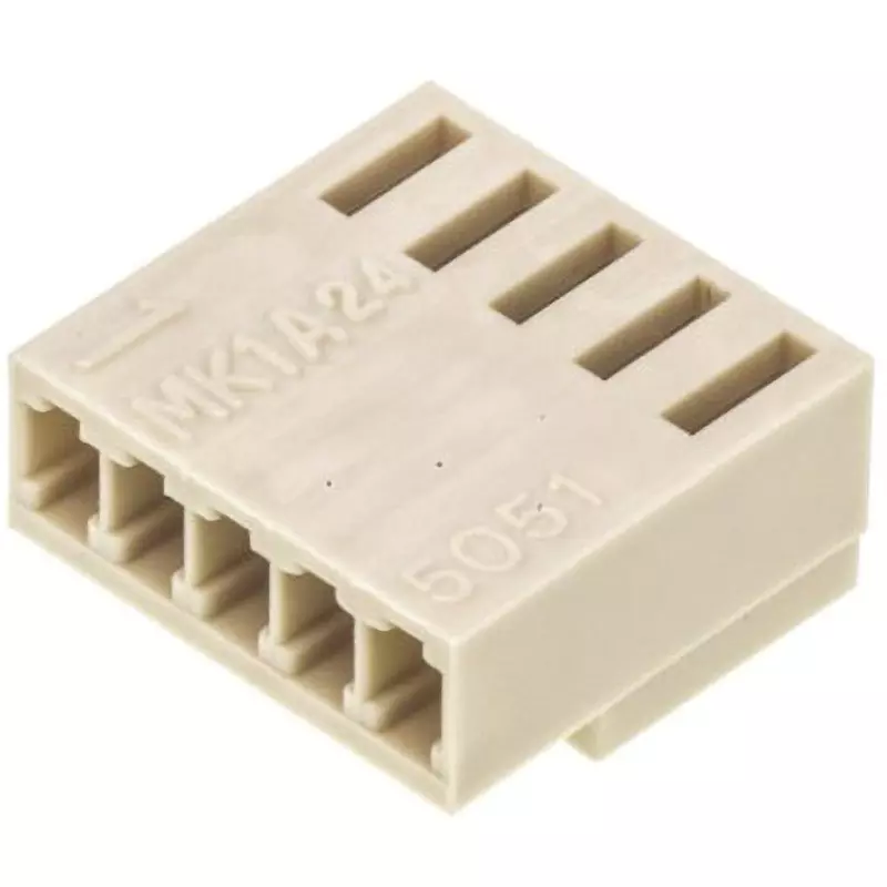 Molex Connector Housing 125x15 mm LengthxHeight, 22-01-1052 (Pack of 10)