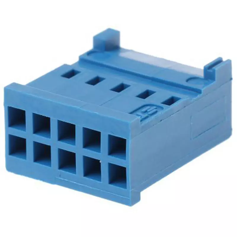 TE CONNECTIVITY Female Connector Housing 10 Pole, 281839-5 (Pack of 500)